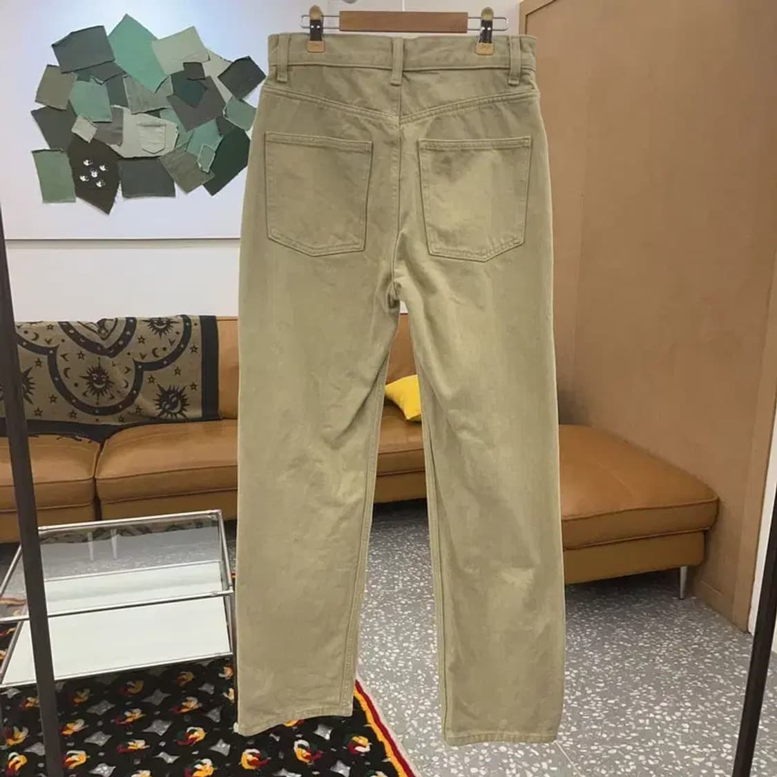 유니클로 U 르메르 빈티지 크림 면바지 코튼팬츠 25인치 C08070 상품이미지4