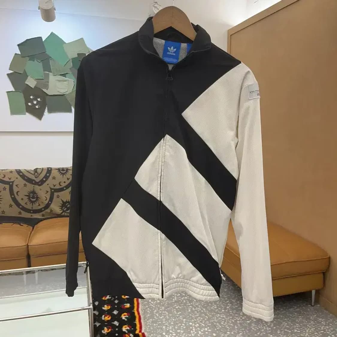 아디다스 빈티지 빅로고 이큅먼트 바람막이 자켓 85 C08050 상품이미지3