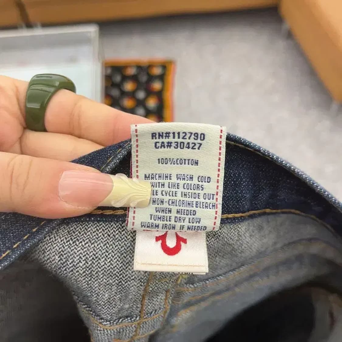 트루릴리전 보이즈 빌리 빈티지 캐주얼 데님팬츠 12 C08065 상품이미지5