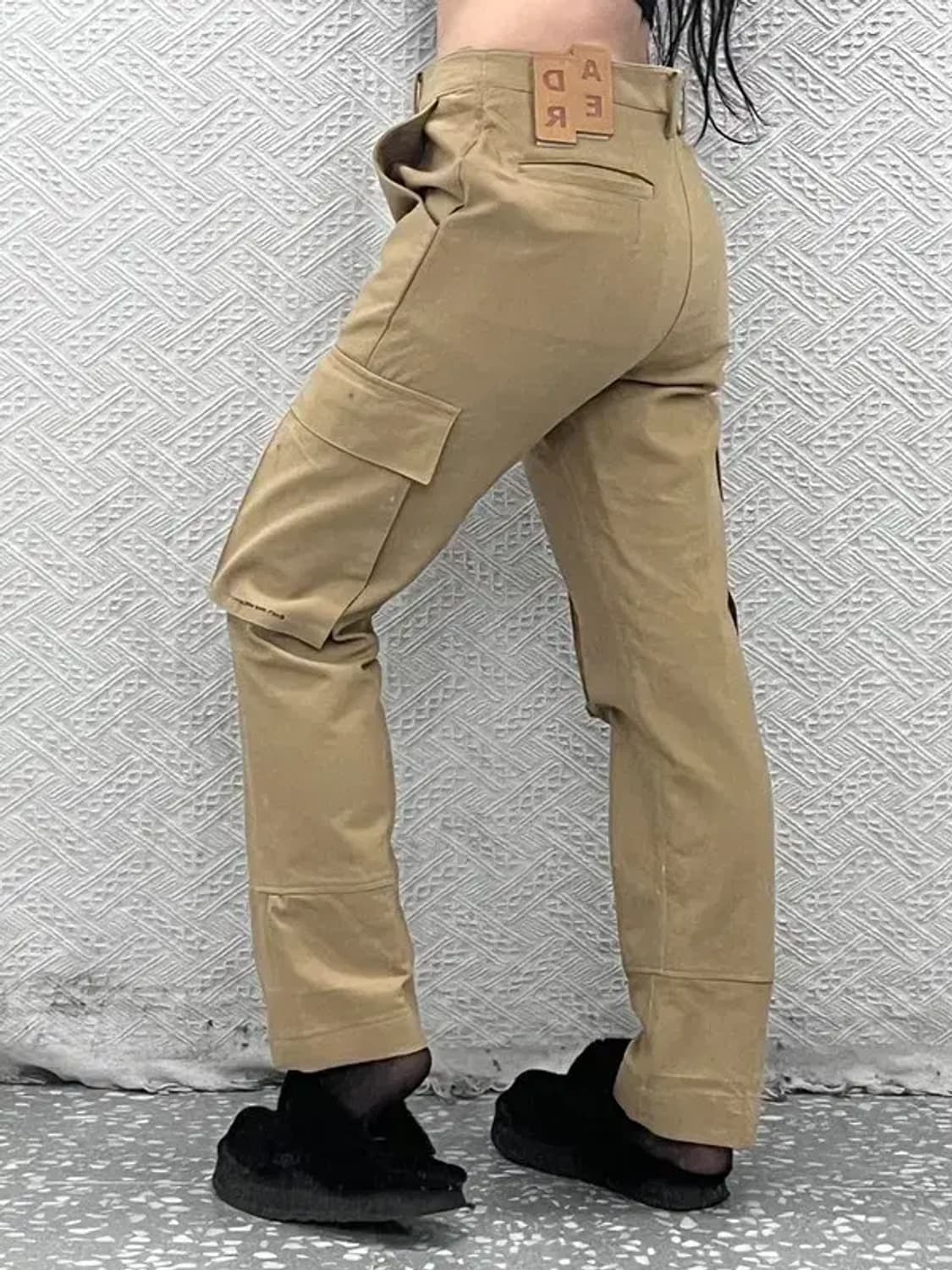 아더에러 스트릿 캐주얼 로고패치 브라운 카고팬츠 30인치 C08071 상품이미지1