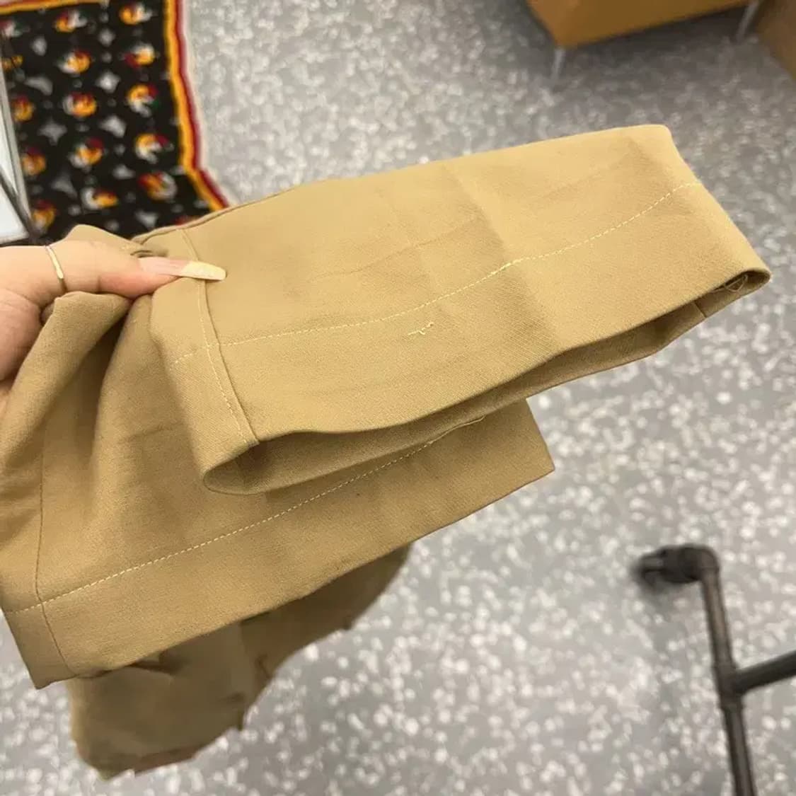 아더에러 스트릿 캐주얼 로고패치 브라운 카고팬츠 30인치 C08071 상품이미지8