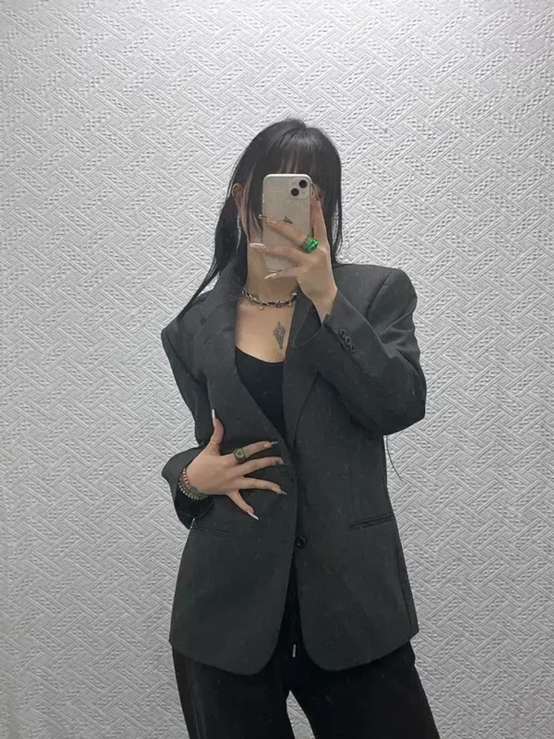 지방시 모던시크 울 블레이저 자켓 37R C08052 상품이미지1