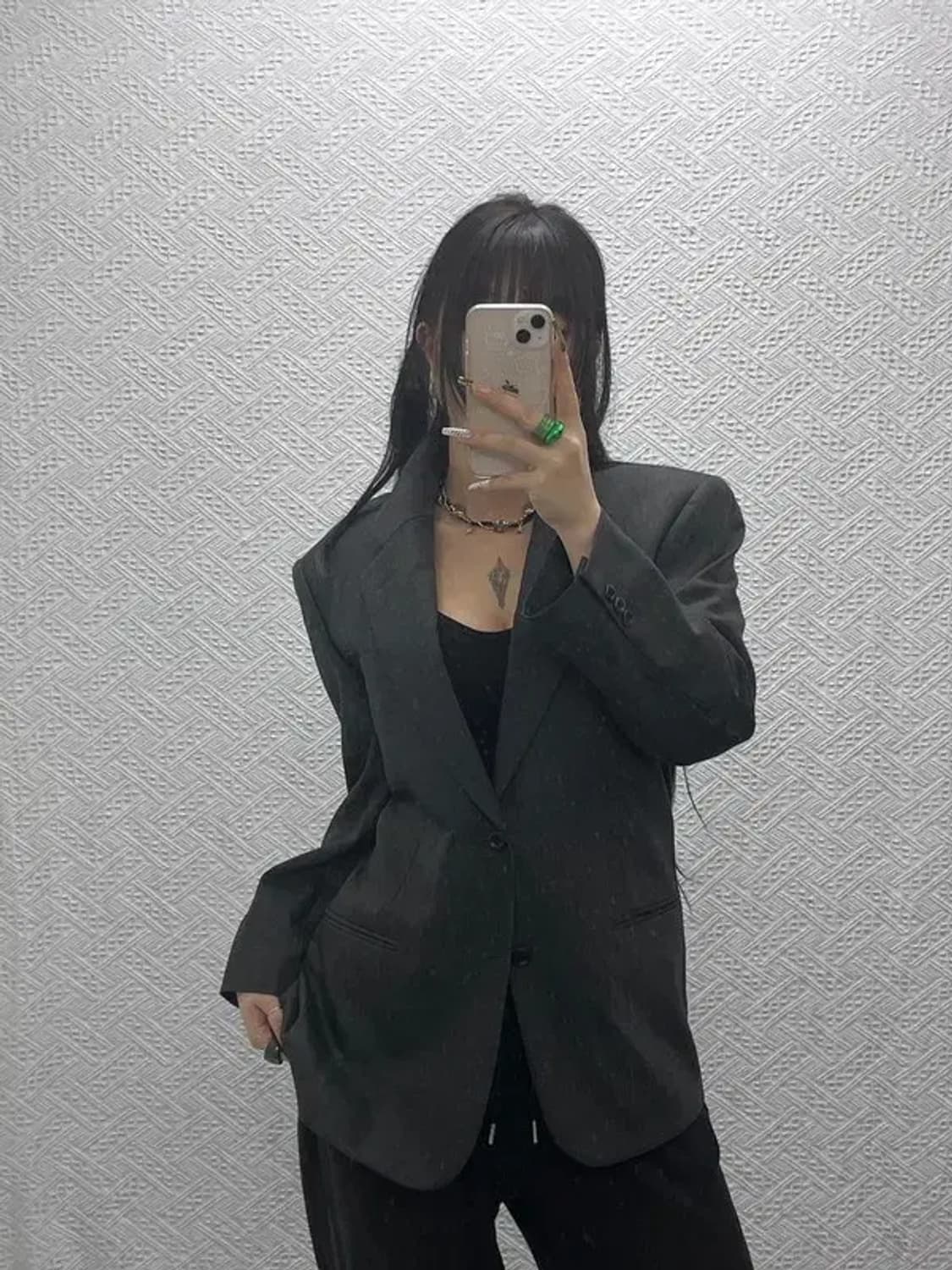 지방시 모던시크 울 블레이저 자켓 37R C08052 상품이미지2