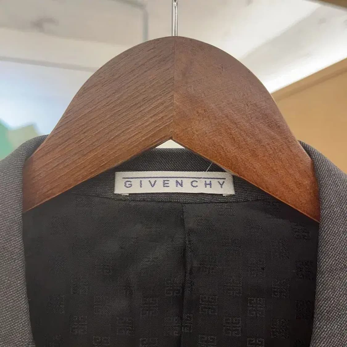 지방시 모던시크 울 블레이저 자켓 37R C08052 상품이미지5