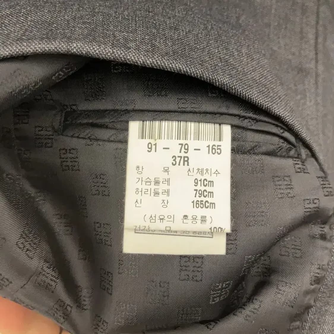 지방시 모던시크 울 블레이저 자켓 37R C08052 상품이미지6