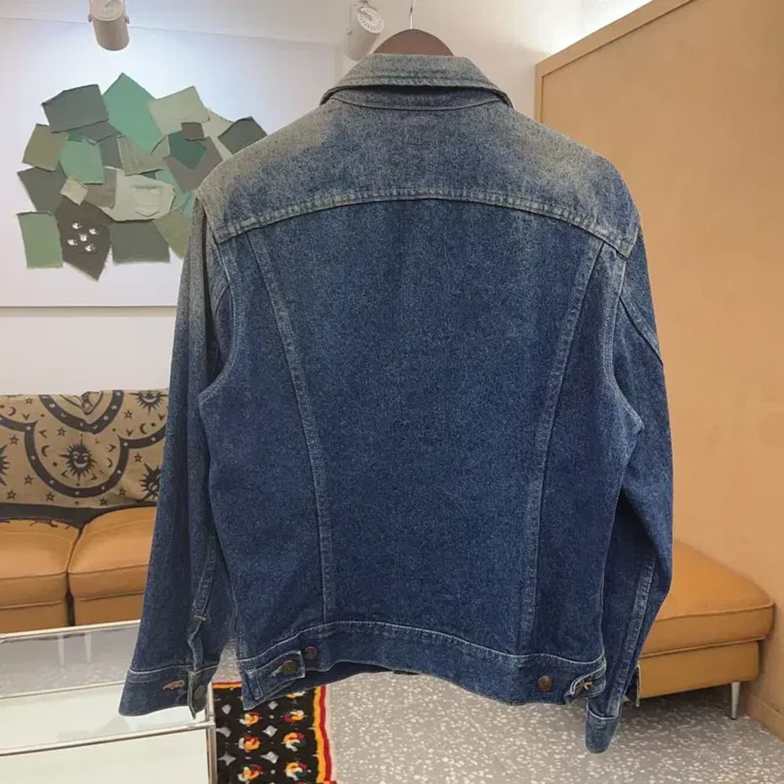 LEE 빈티지무드 데미지 워싱 데님 자켓 M C08054 상품이미지4