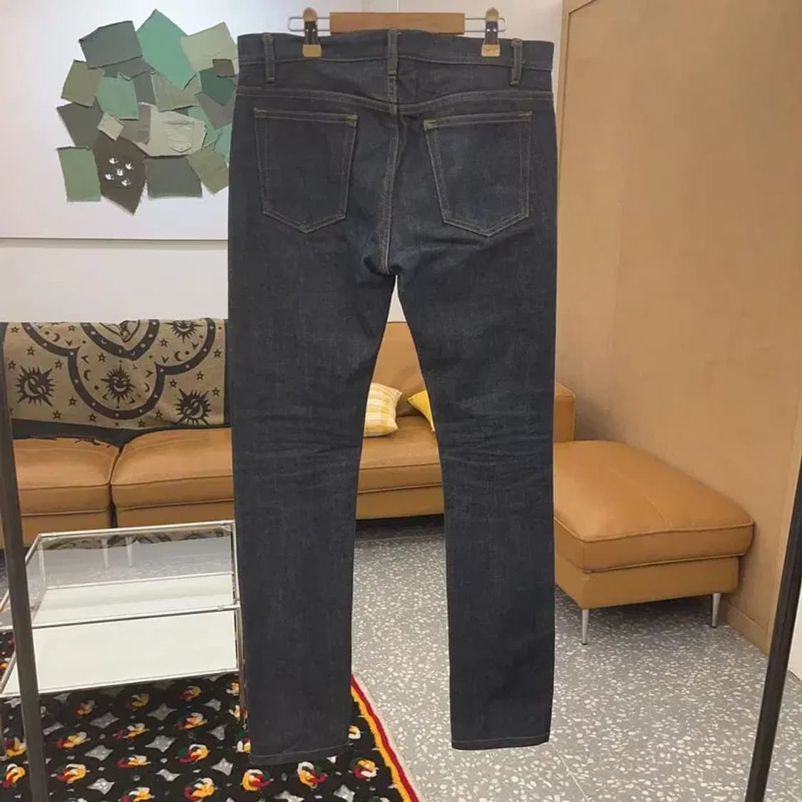 아페쎄 A.P.C 쁘띠 뉴 스탠다드 셀비지 데님팬츠 29인치 C08068 상품이미지4