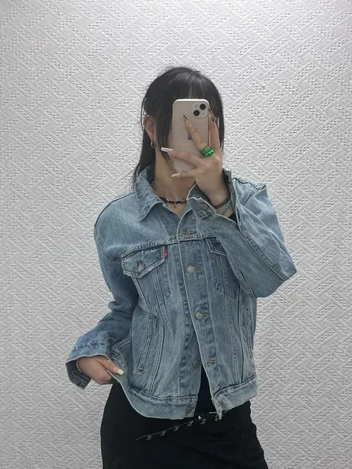 리바이스 빈티지 웨스턴 트러커 데님자켓 M C08083 상품이미지1