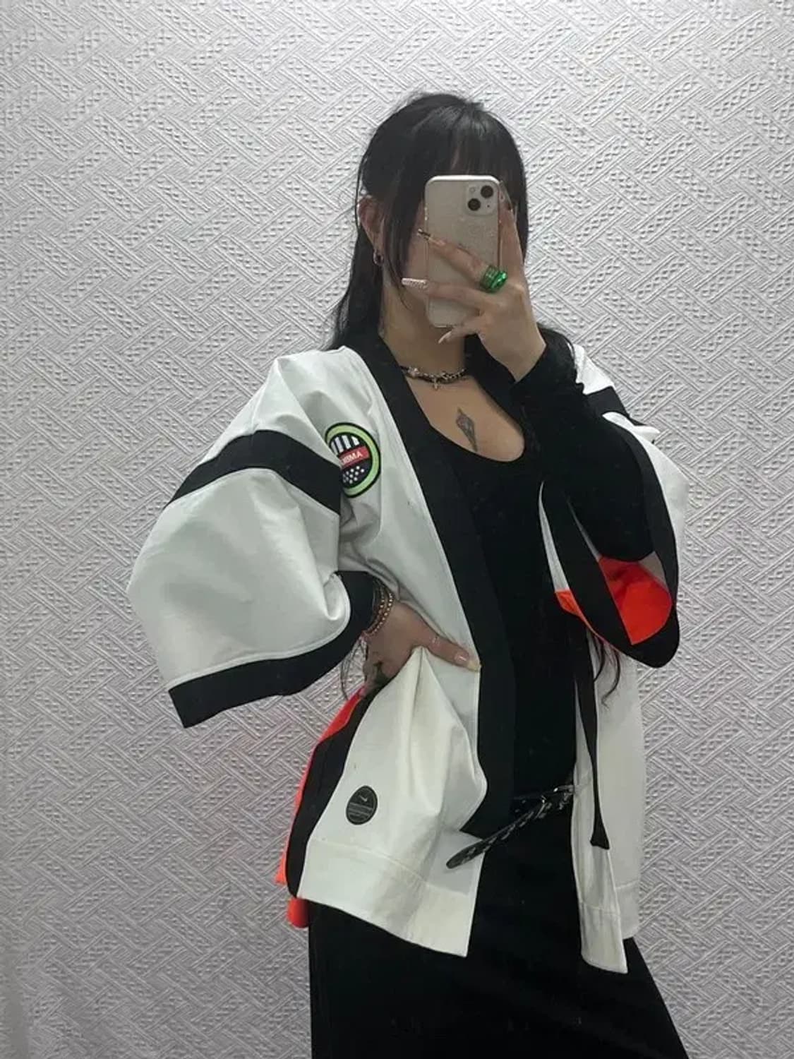 나이키 X 엠부쉬 희귀 유니크 유카타 도복 져지 M C08084 상품이미지1