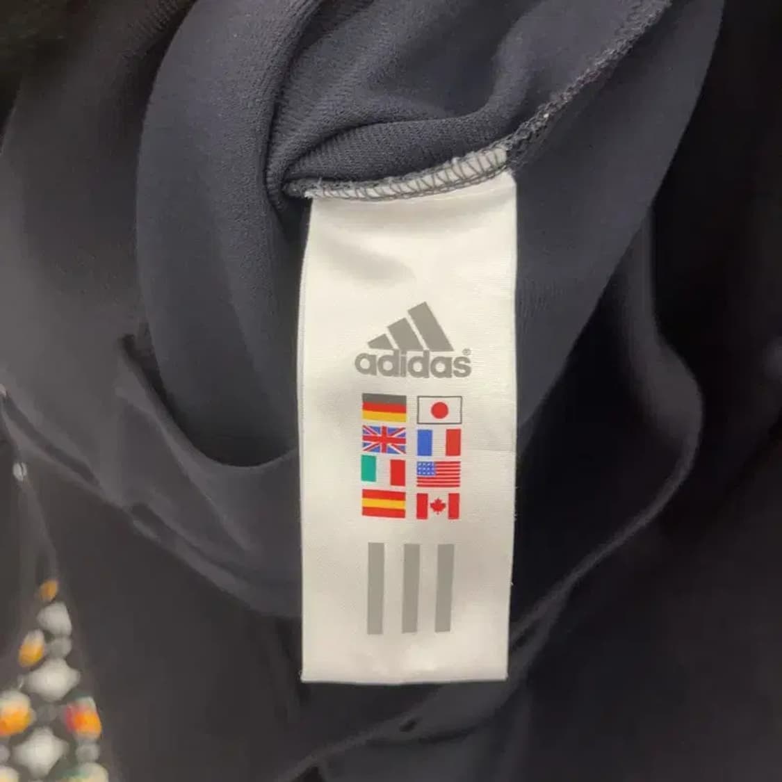 아디다스 Y2K 레트로 스펠아웃 빅로고 집업 져지 90 C08101 상품이미지6