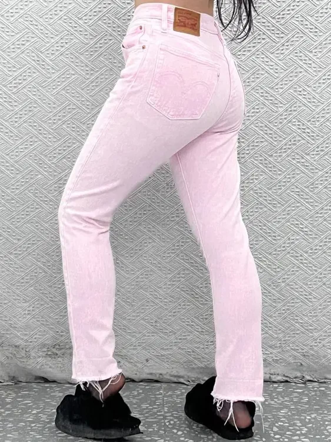 리바이스 501 화이트탭 딸기우유 데님 청바지 28인치 C08113 상품이미지2