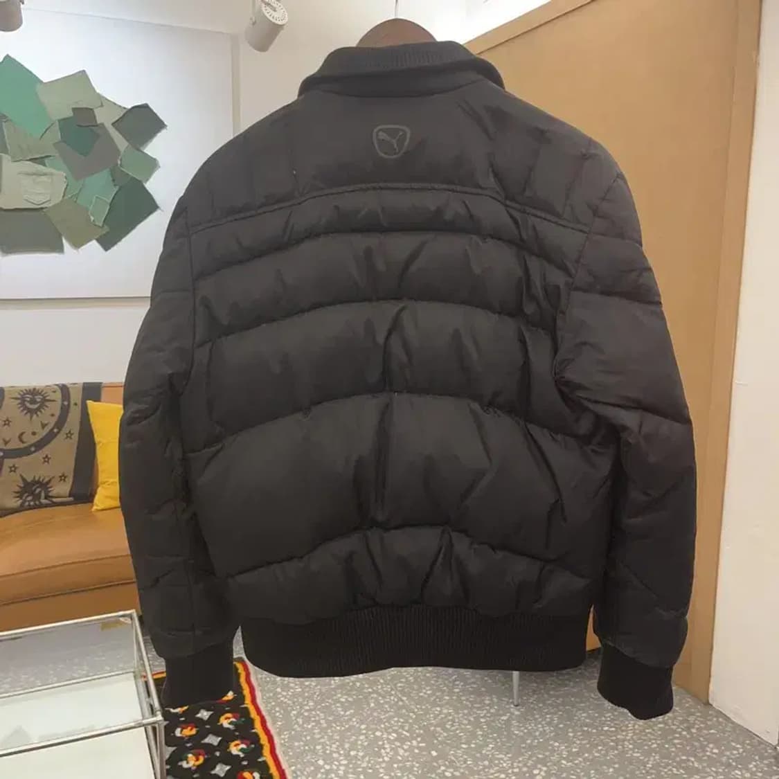 푸마 빈티지 모던캐주얼 다운 숏패딩 M C08080 상품이미지4