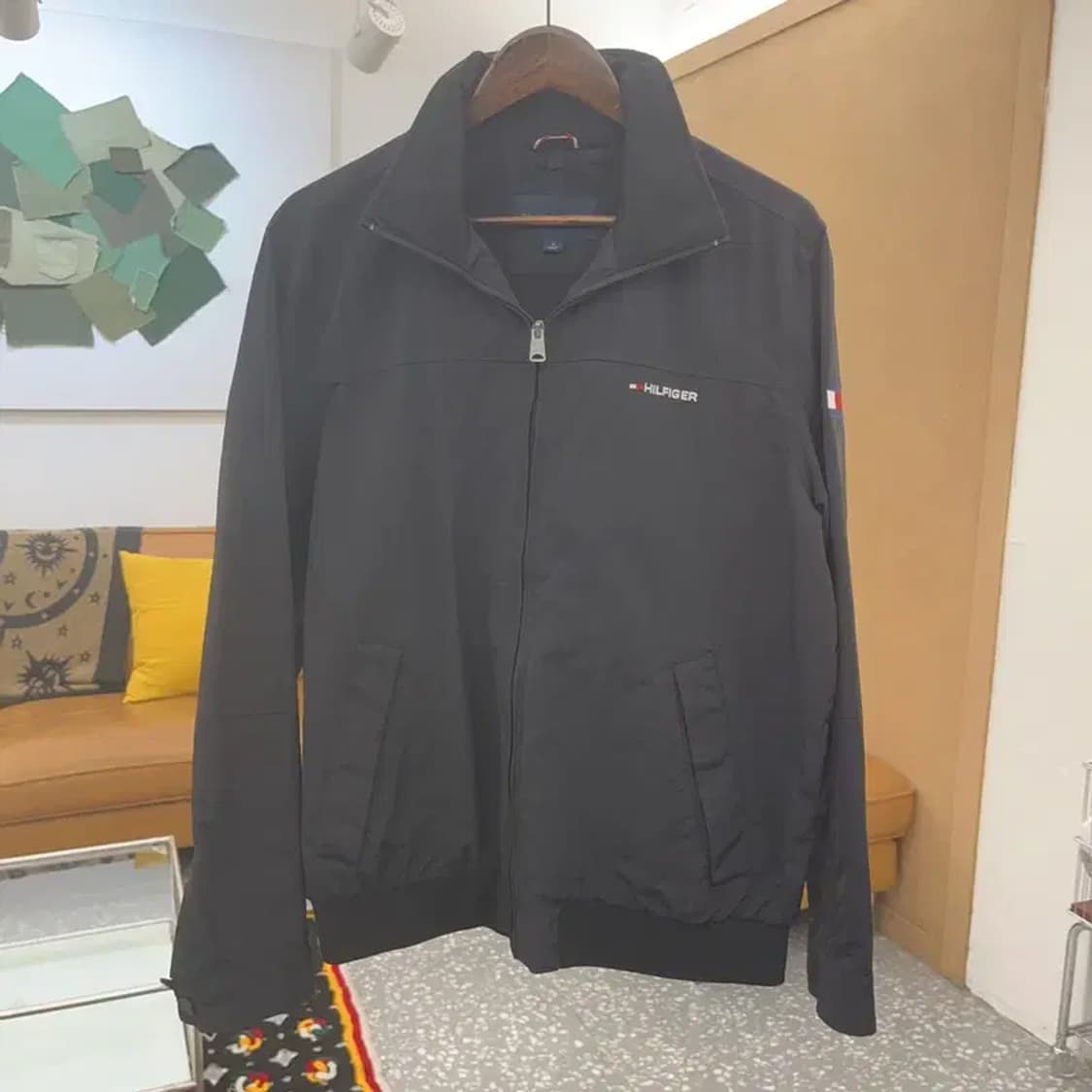 타미힐피거 올드스쿨 모던시크 캐주얼 바람막이 자켓 M C08106 상품이미지3