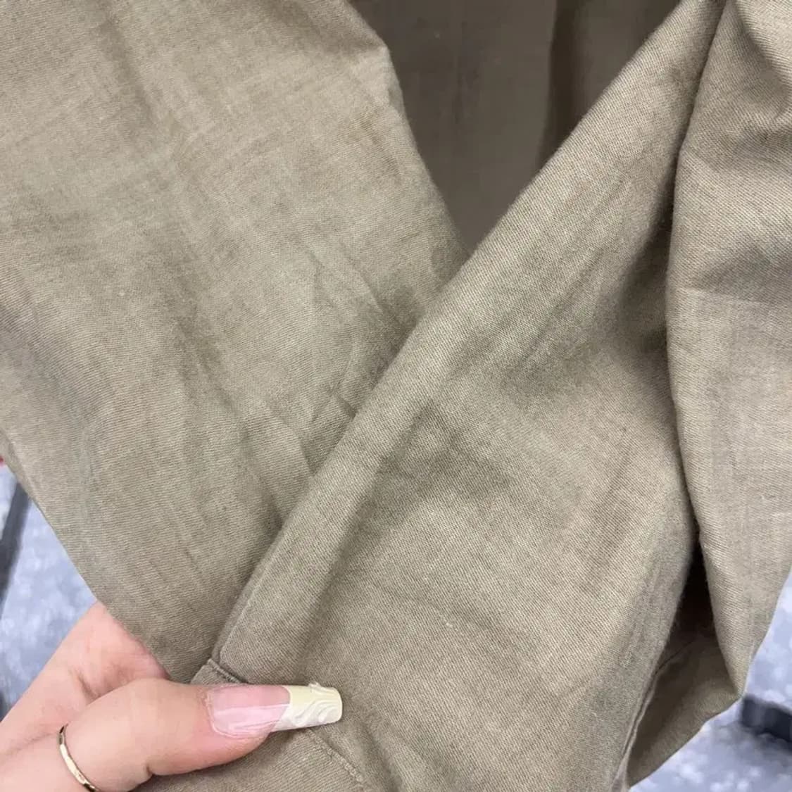 스톤아일랜드 빈티지 컨트리 딥카키 셔츠 M C08086 상품이미지7