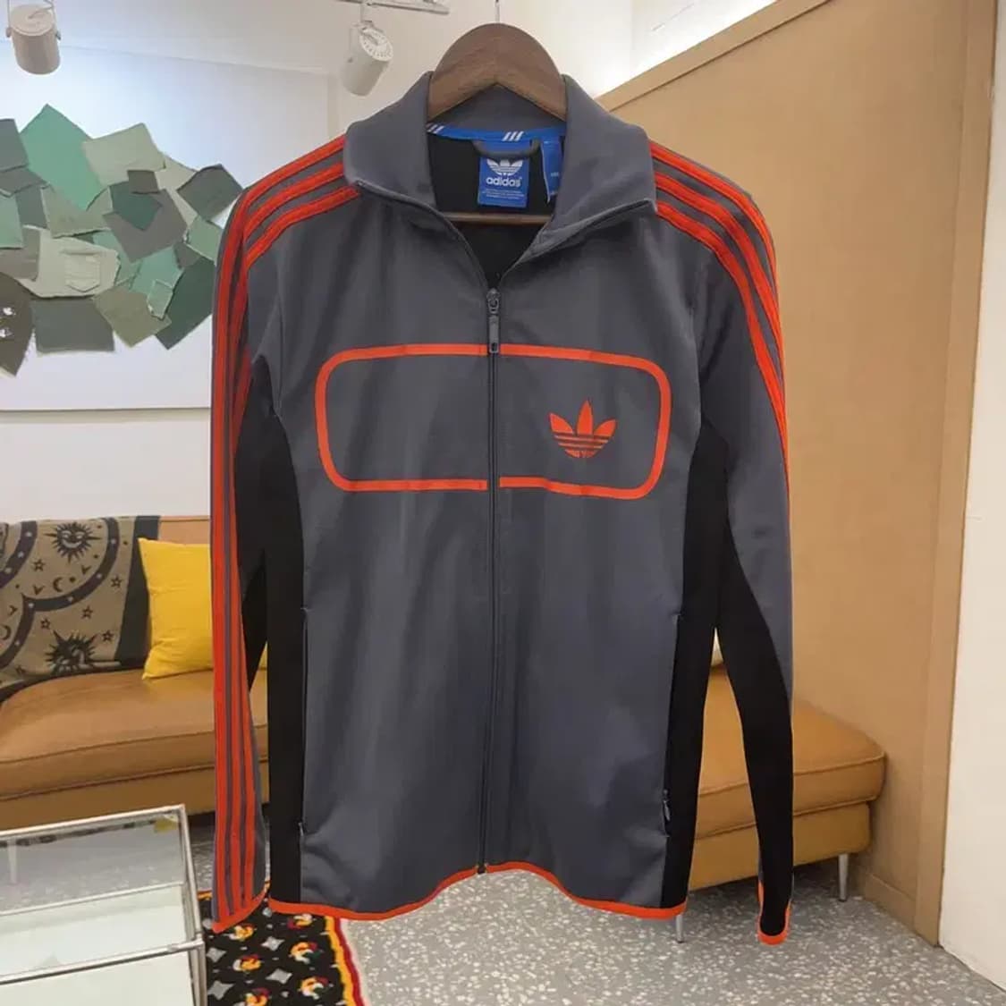 아디다스 레트로 스트릿 다이버 오렌지 져지 집업 95 C08103 상품이미지3