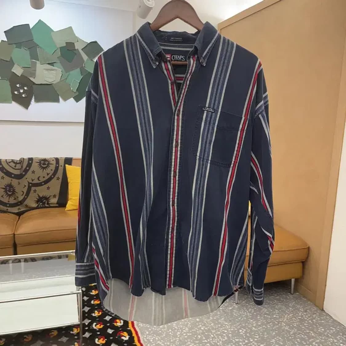 챕스 폴로 랄프로렌 레트로 90's 아카이브 셔츠 L C08087 상품이미지3