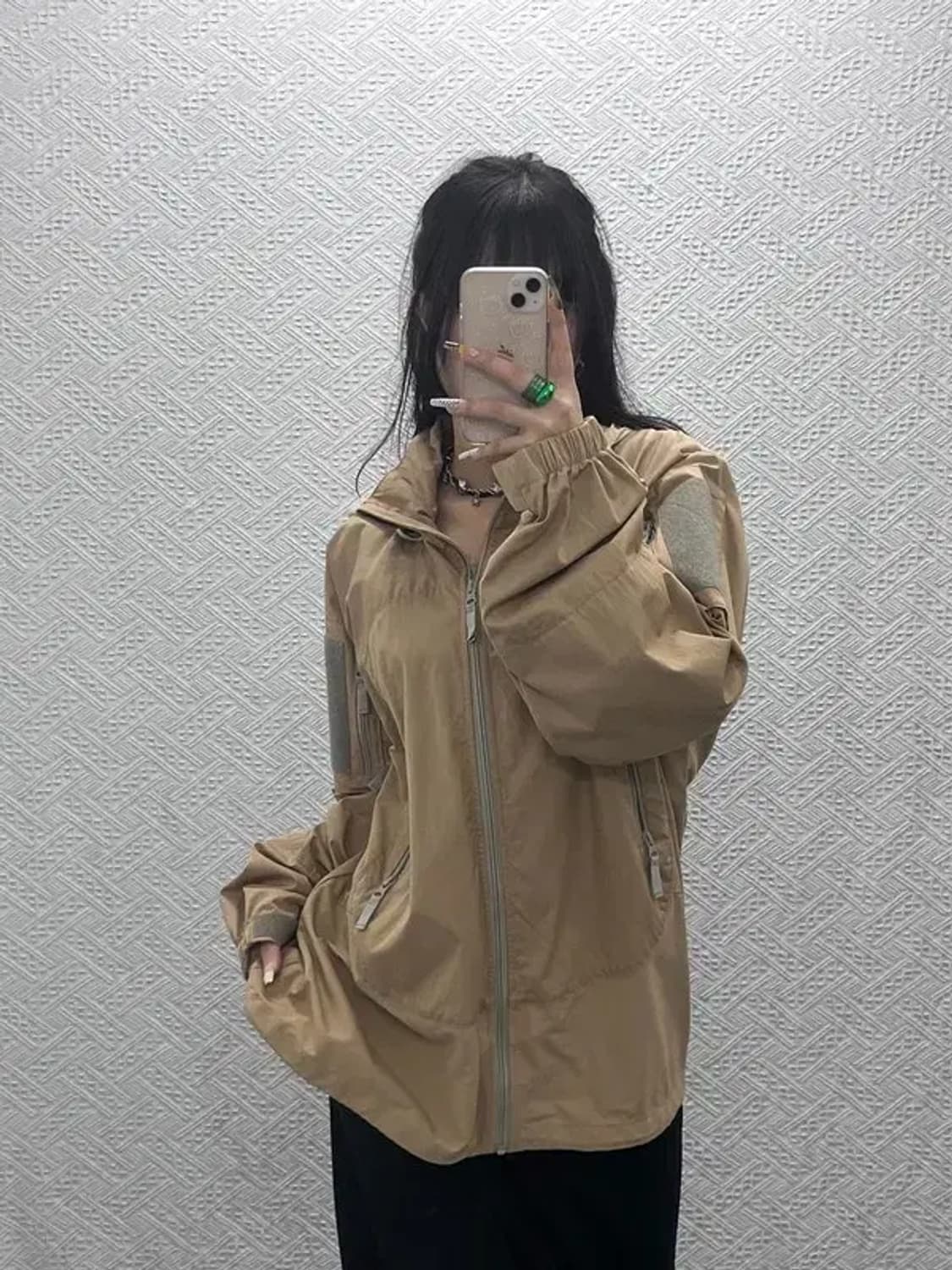 디스이즈네버댓 빈티지 컨트리 레트로 바람막이 자켓 L C08108 상품이미지1