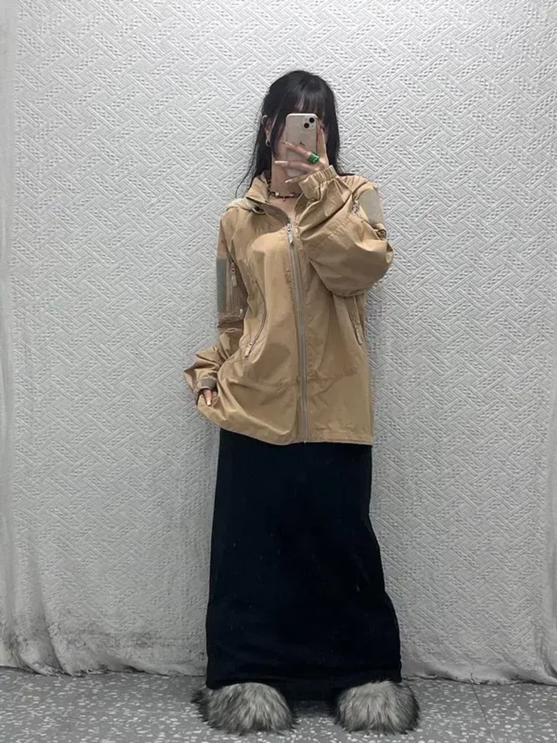 디스이즈네버댓 빈티지 컨트리 레트로 바람막이 자켓 L C08108 상품이미지2