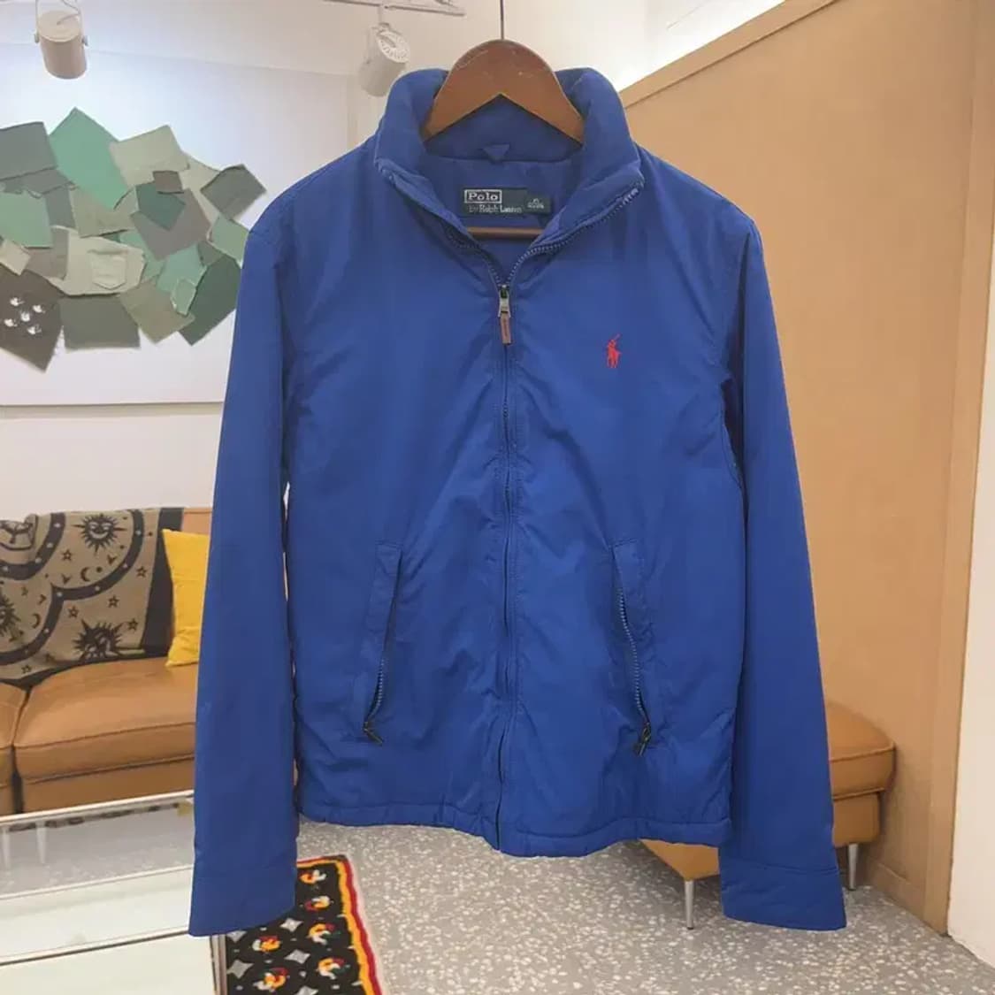 폴로 랄프로렌 레트로 Y2K 바이스윙 블루종 페리 자켓 XS C08109 상품이미지3