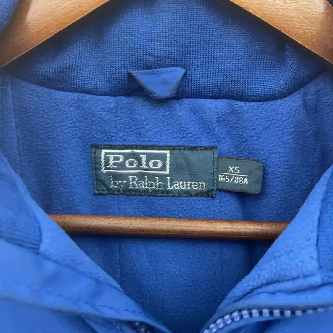 폴로 랄프로렌 레트로 Y2K 바이스윙 블루종 페리 자켓 XS C08109 상품이미지5