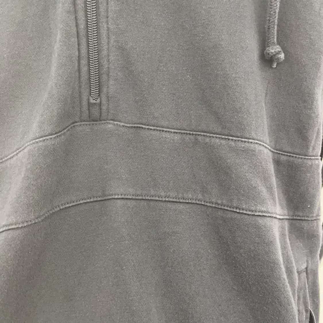 아디다스 올드스쿨 오리지널 삼선 약기모 반집업 후드티 XS C08097 상품이미지9