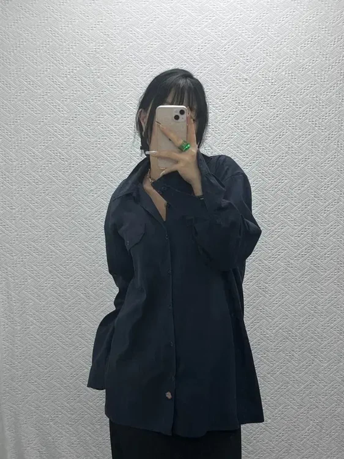 디키즈 레트로 모던시크 캐주얼 워크웨어 오버핏 셔츠 L C08123 상품이미지1