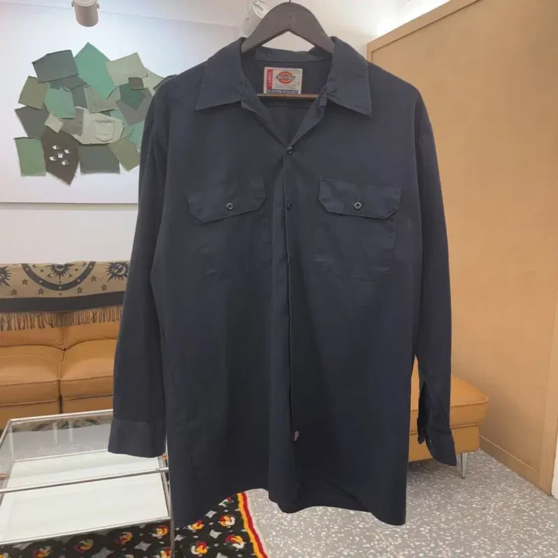 디키즈 레트로 모던시크 캐주얼 워크웨어 오버핏 셔츠 L C08123 상품이미지3