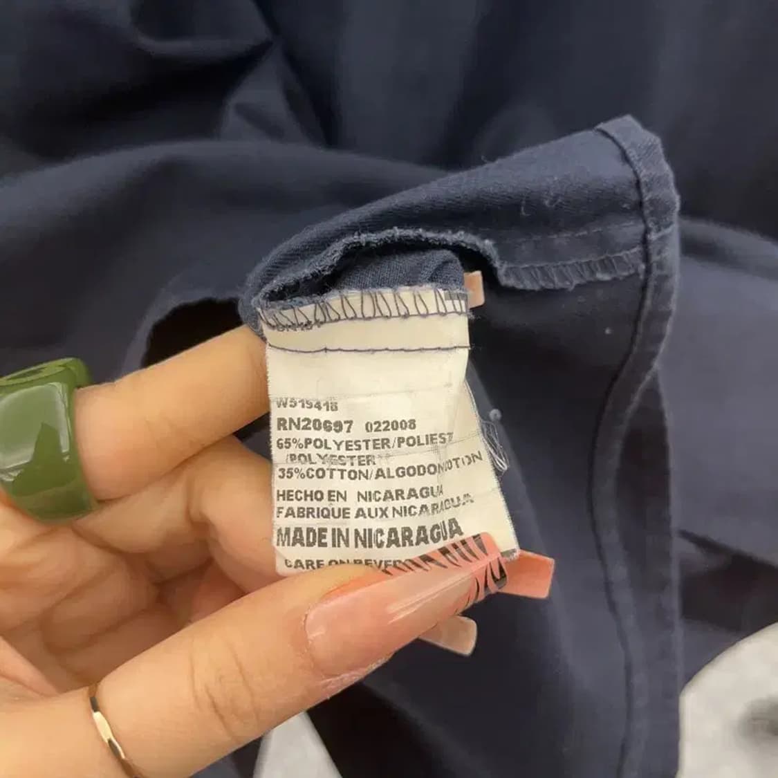 디키즈 레트로 모던시크 캐주얼 워크웨어 오버핏 셔츠 L C08123 상품이미지6