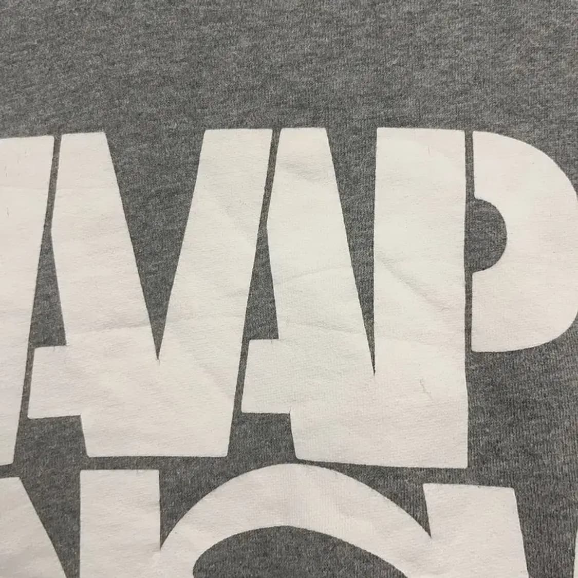 베이프 AAPE 빈티지 키치 빅로고 기모 맨투맨 L C08136 상품이미지8