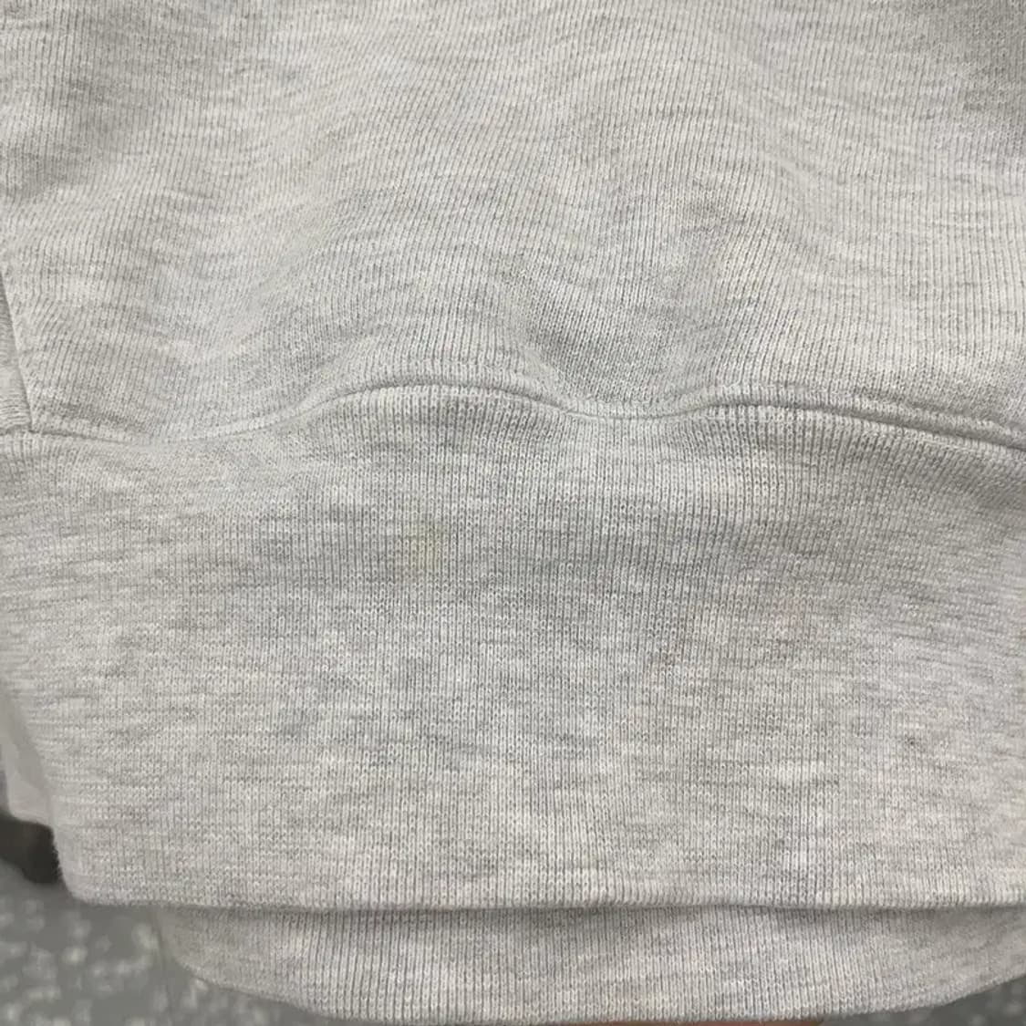 아웃스탠딩 빈티지 멜란지컬러 무지 후드티 S C08138 상품이미지9