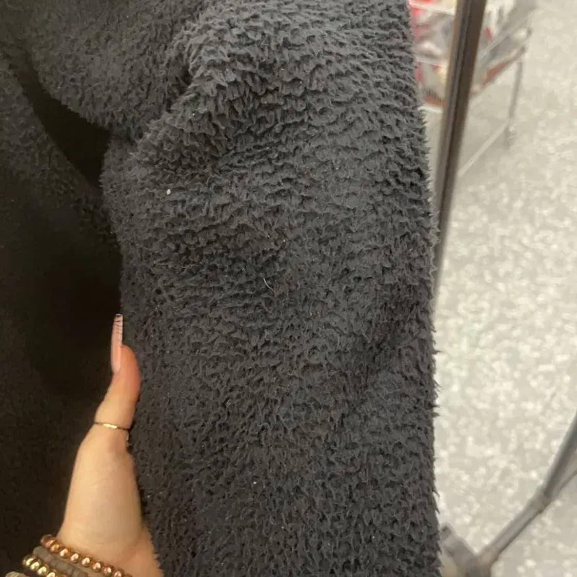 프리즘웍스 모던캐주얼 아방핏 포켓 뽀글이 후리스 XL C08120 상품이미지7