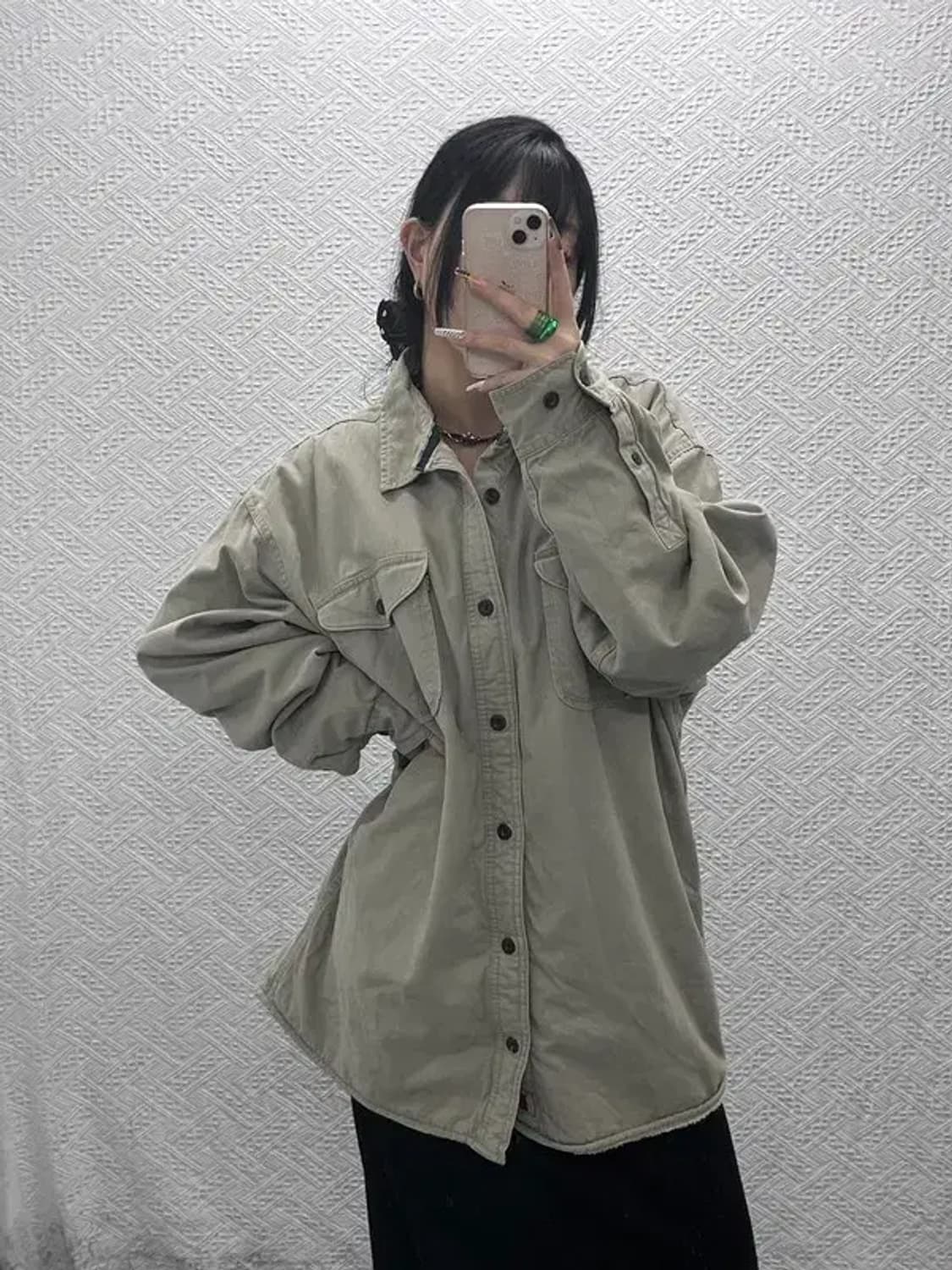 리바이스 빈티지 컨트리 쉐르파 양털 워크 셔츠 XXL C08125 상품이미지1