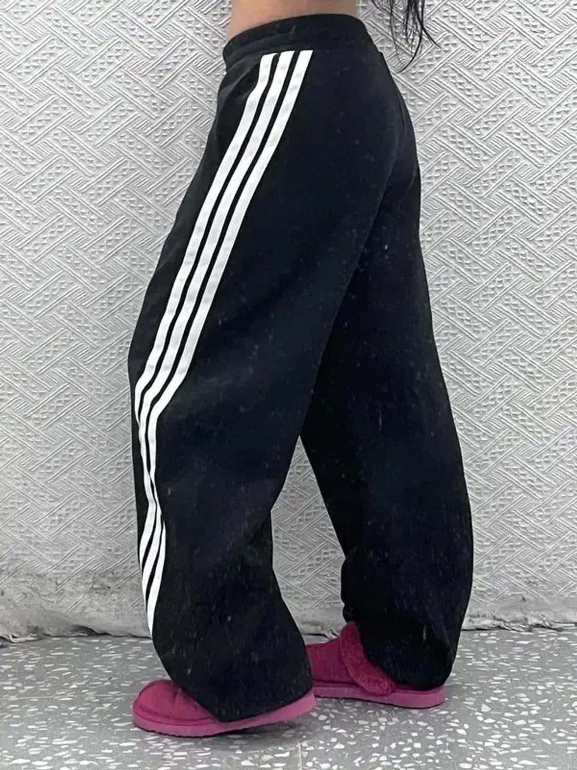 아디다스 희귀 빈티지 사선 삼선 와이드 트랙팬츠 M C08153 상품이미지2