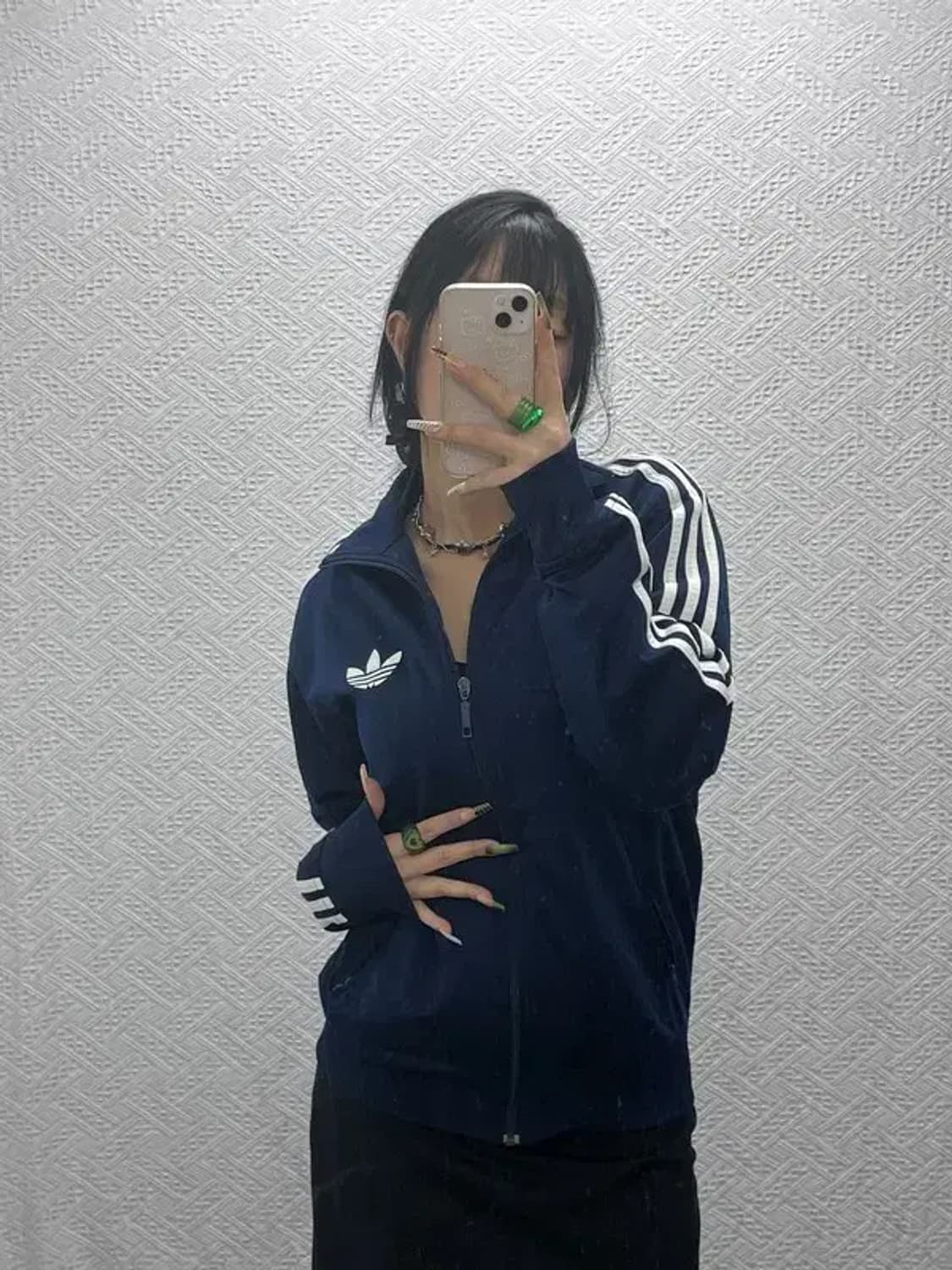 아디다스 레트로 파이어버드 네이비 져지 집업 S C08127 상품이미지2