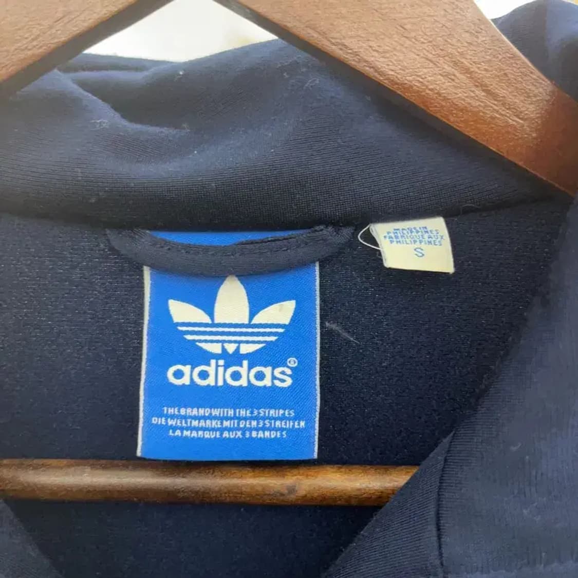 아디다스 레트로 파이어버드 네이비 져지 집업 S C08127 상품이미지5