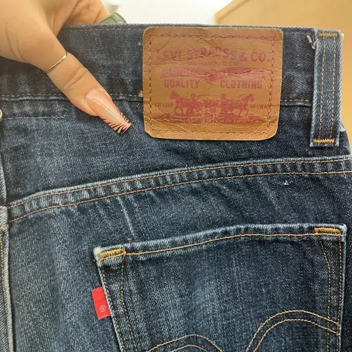 리바이스 511 빈티지 레트로 스키니 데님팬츠 33인치 C08150 상품이미지5