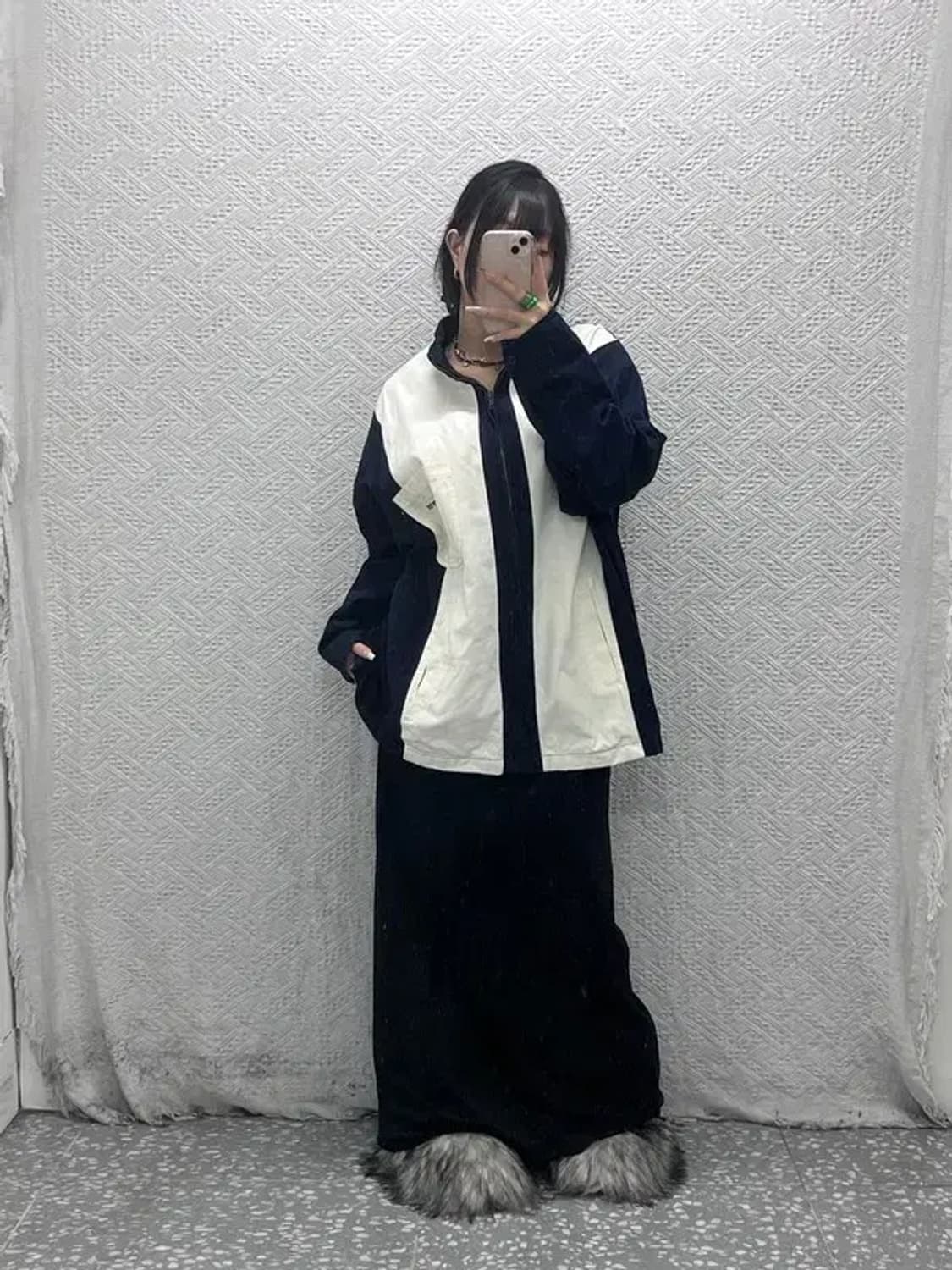 디스이즈네버댓 올드스쿨 빈티지 배색 워크 자켓 L C08129 상품이미지2