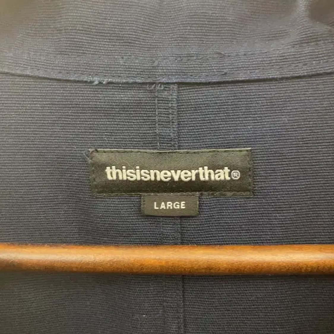 디스이즈네버댓 올드스쿨 빈티지 배색 워크 자켓 L C08129 상품이미지5