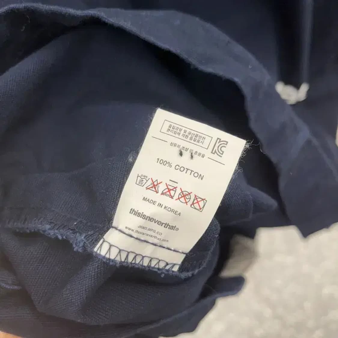 디스이즈네버댓 올드스쿨 빈티지 배색 워크 자켓 L C08129 상품이미지6