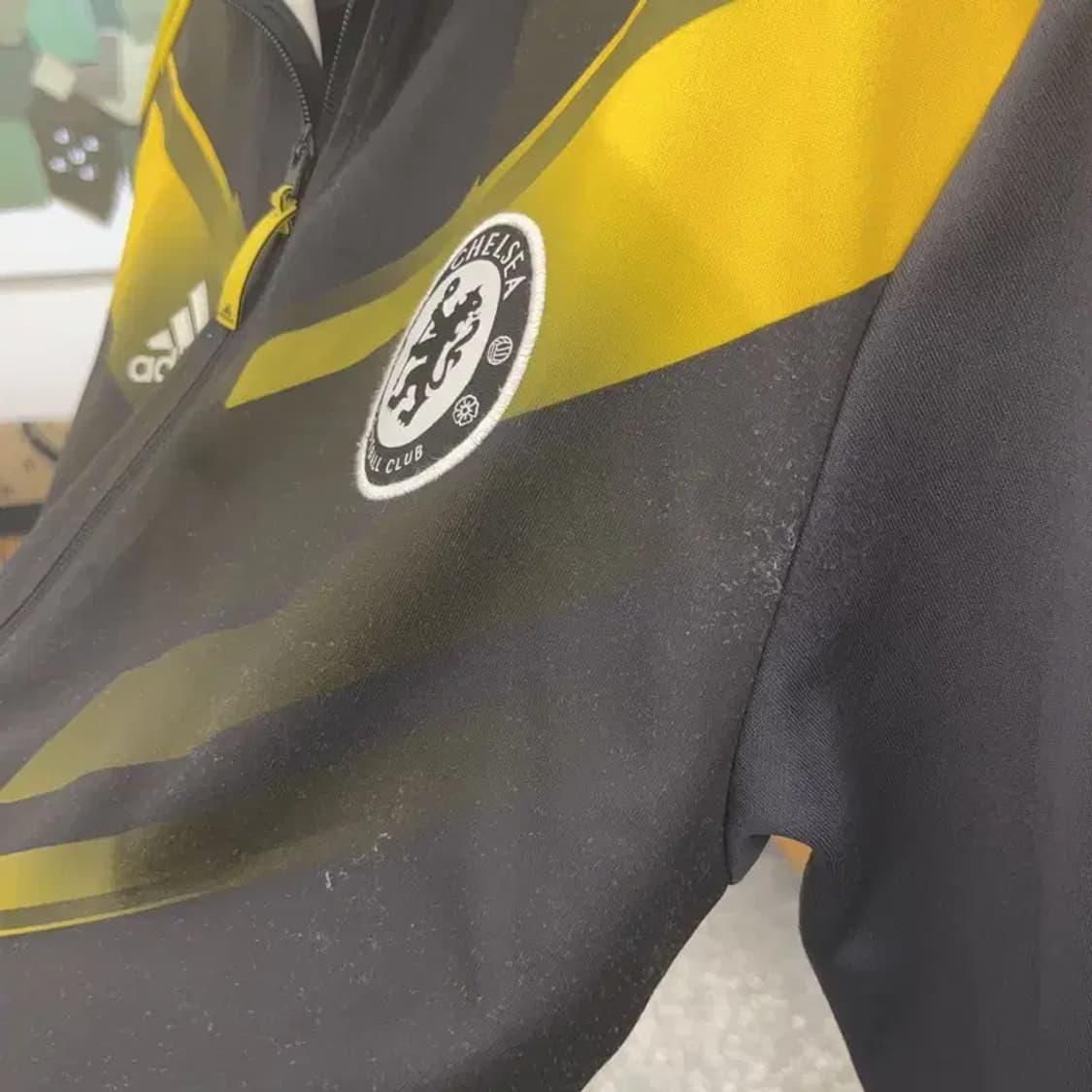 아디다스 첼시 대장급 레트로 유니폼 져지 집업 105 C08134 상품이미지9