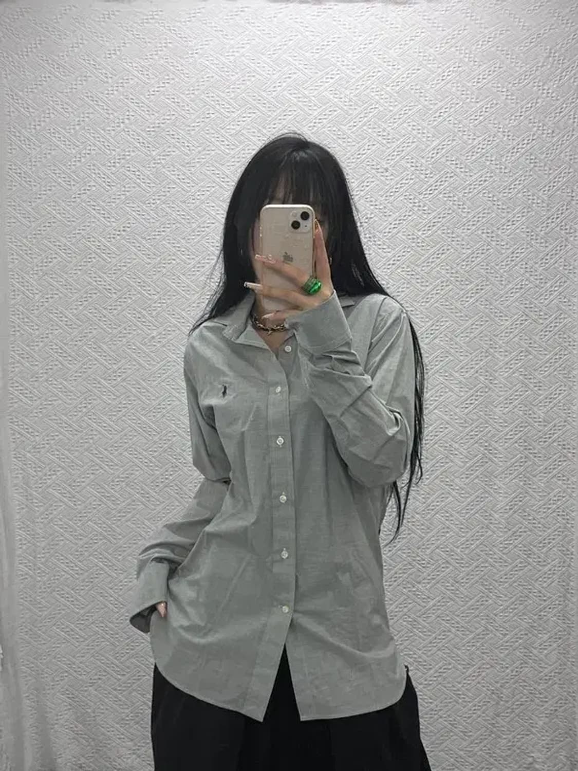 폴로 랄프로렌 빈티지 모던캐주얼 대장핏 셔츠 95 C08162 상품이미지2