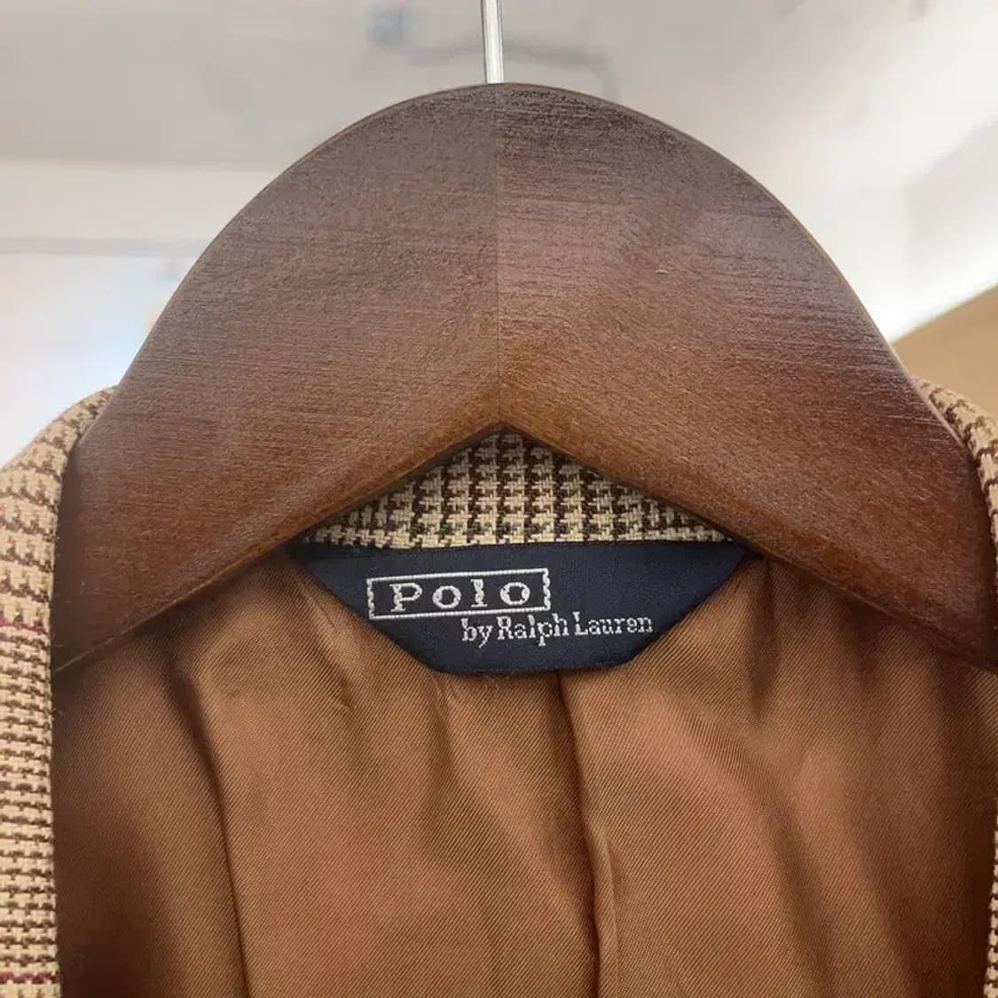 폴로 랄프로렌 90's 하운드체크 블레이저 자켓 100 C08168 상품이미지5