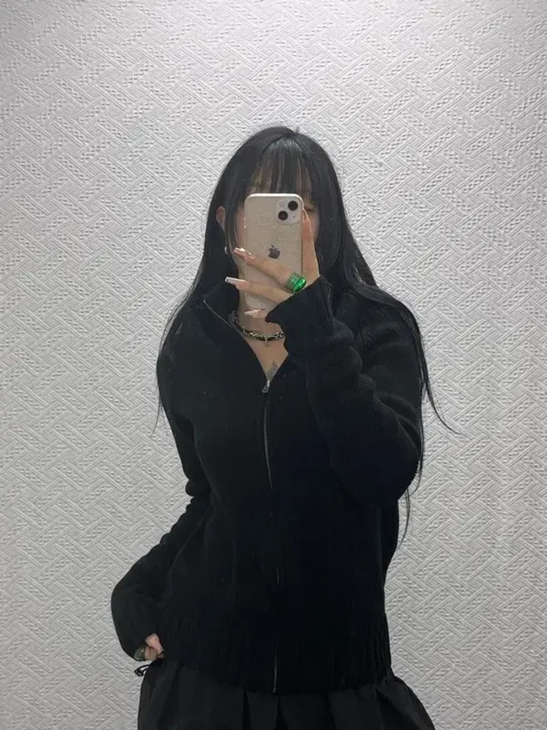 폴로 랄프로렌 모던 캐주얼 캐시미어 니트 집업 가디건 M C08172 상품이미지1