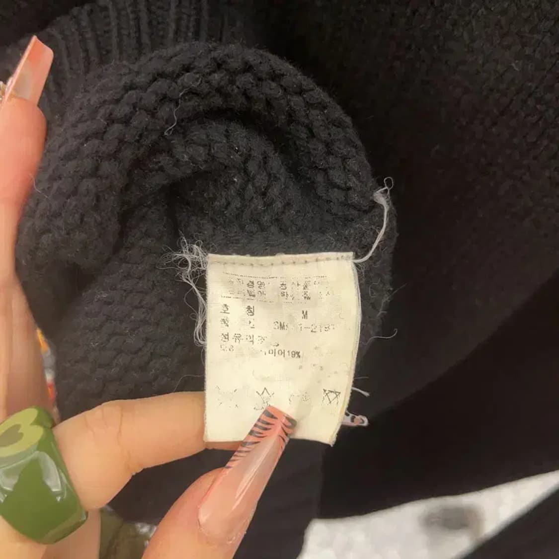 폴로 랄프로렌 모던 캐주얼 캐시미어 니트 집업 가디건 M C08172 상품이미지6