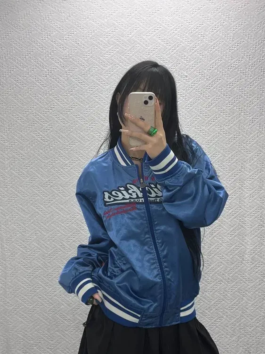 디키즈 올드스쿨 레트로 스타디움 바시티 자켓 L C08179 상품이미지1