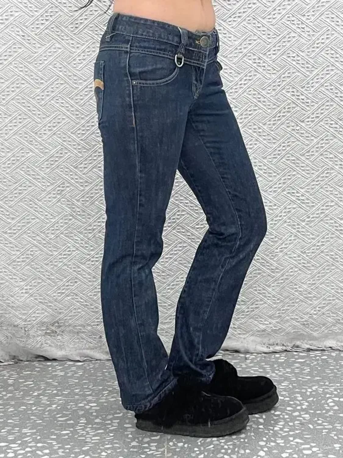 마자플라바 올드스쿨 키치 포켓프린팅 데님팬츠 29인치 C08182 상품이미지2