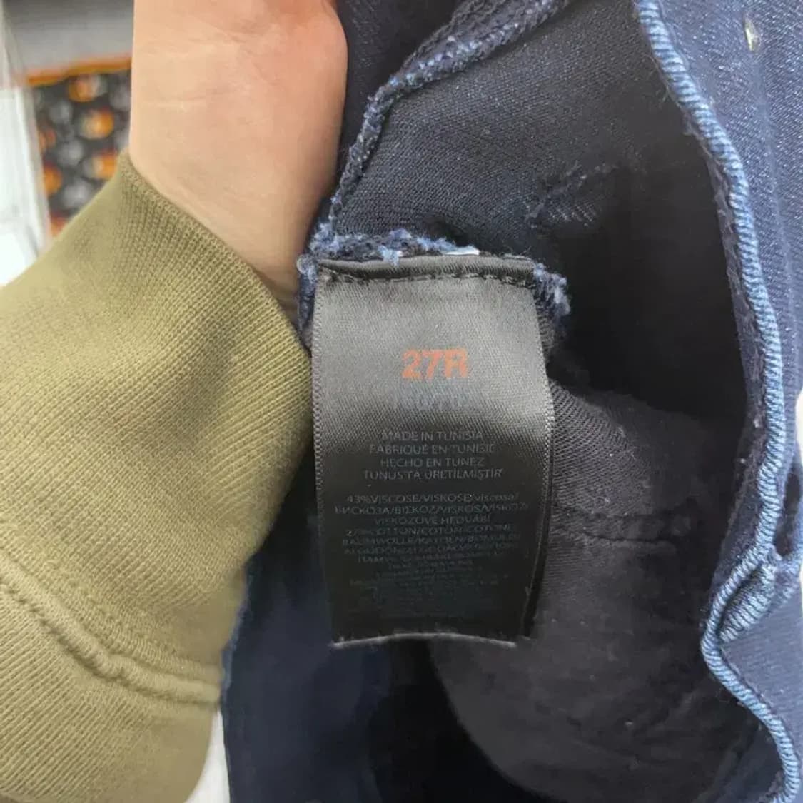 폴로 랄프로렌 빈티지 모던캐주얼 스판 데님팬츠 27인치 C08183 상품이미지7