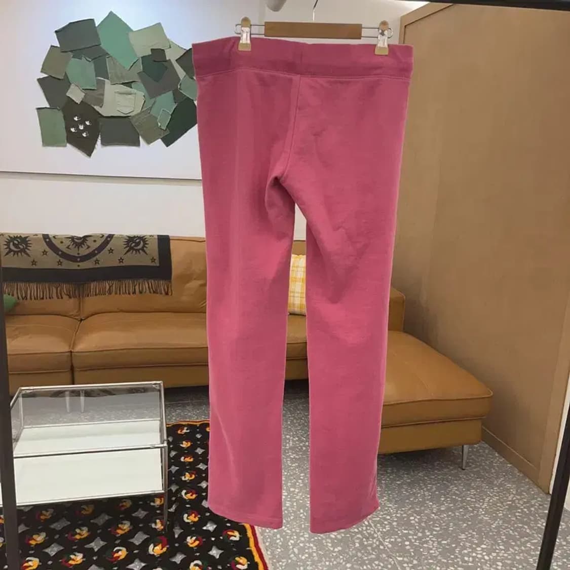 후아유 Y2K 00's 대장급 핫핑크 스웻팬츠 M C08187 상품이미지4