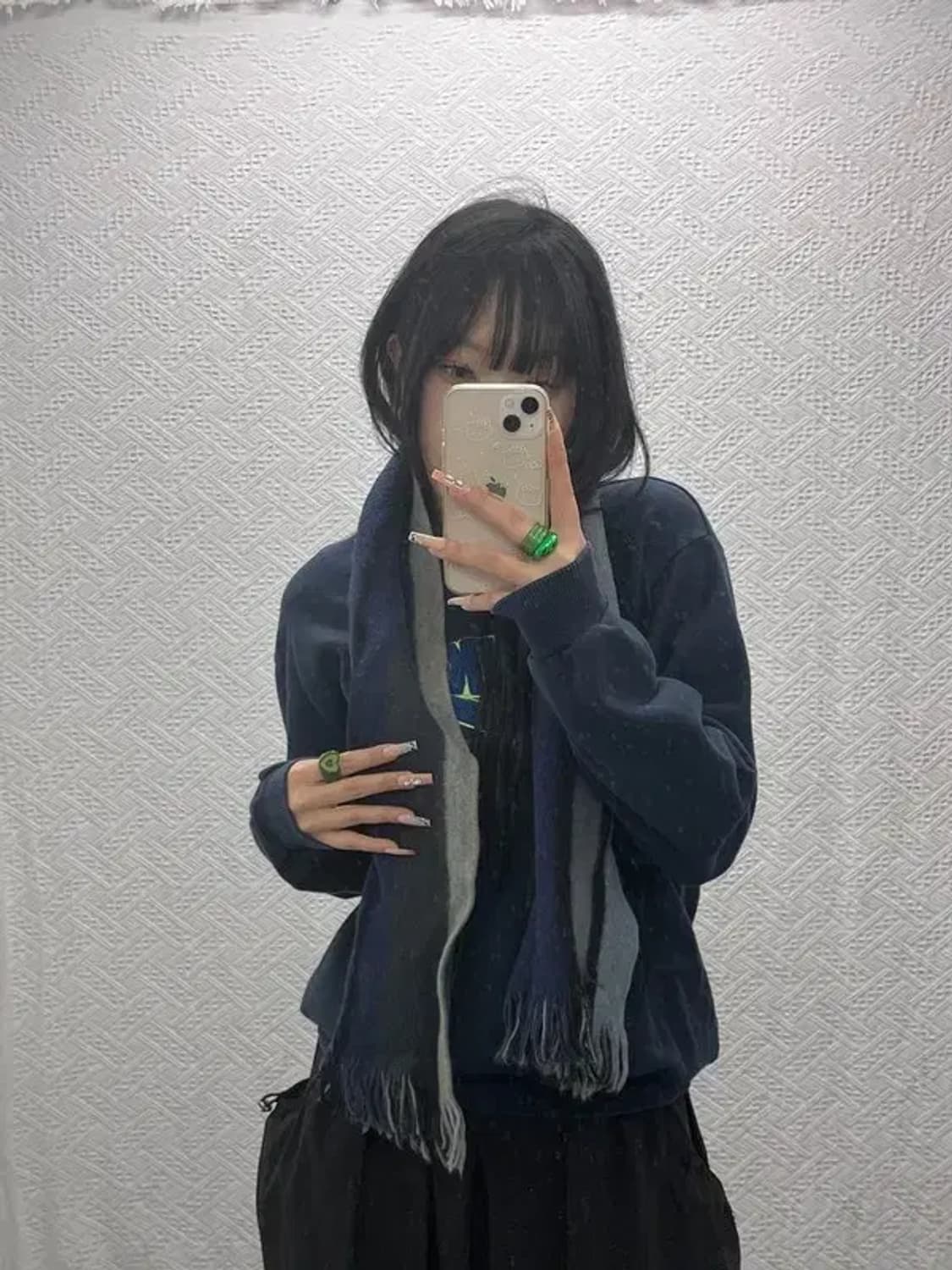 폴스미스 모던시크 캐주얼 멀티컬러 스트라이프 목도리 C08193 상품이미지2