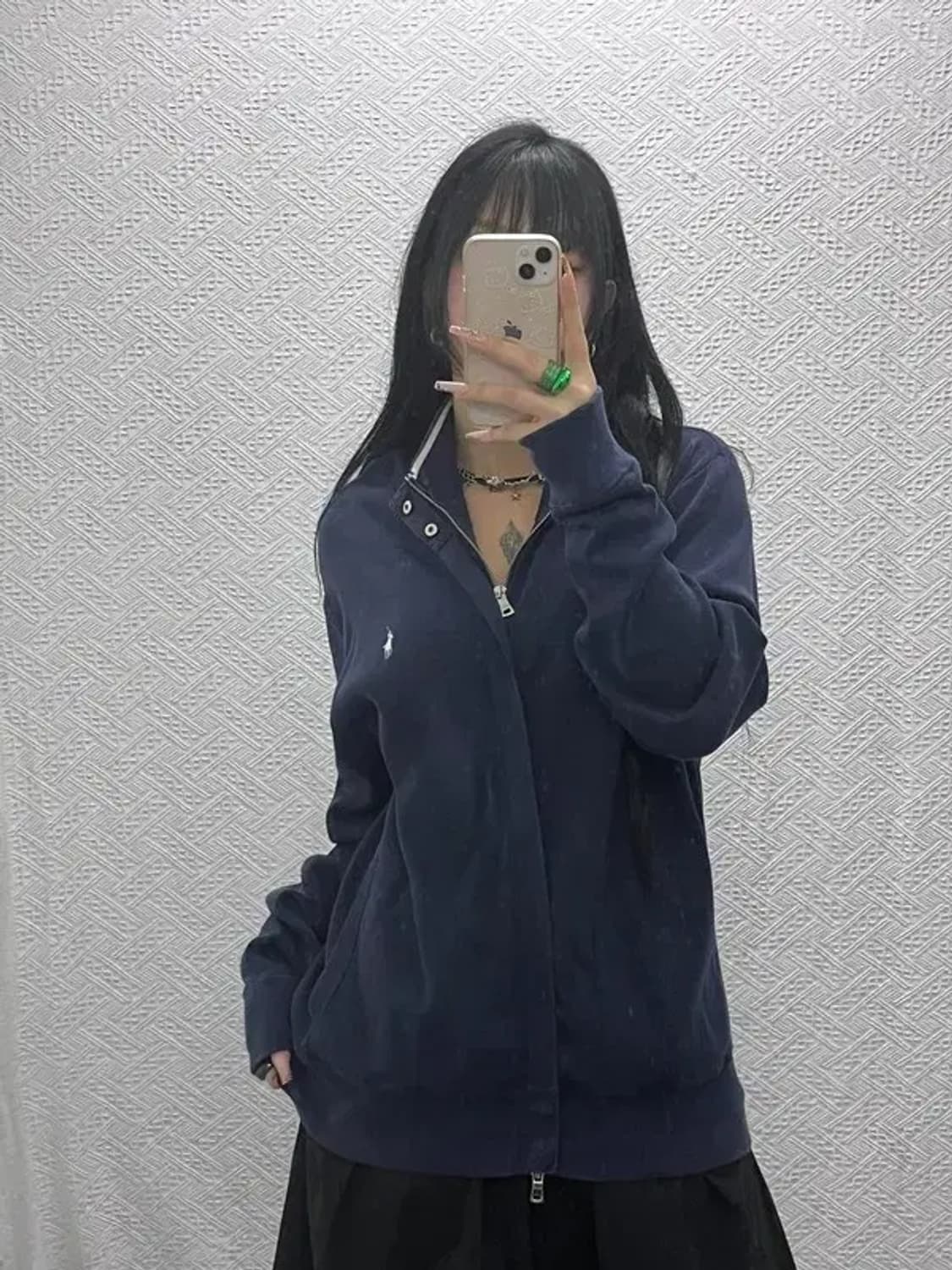 폴로 랄프로렌 올드스쿨 빈티지 여리핏 집업 가디건 L C08167 상품이미지2